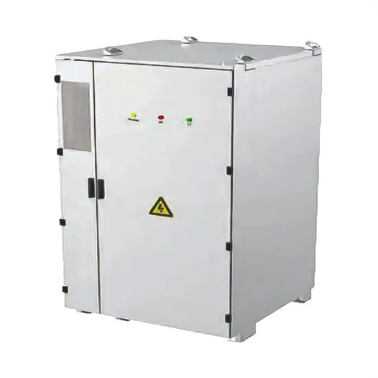 Is the solar container outdoor power safe after it is discharged 